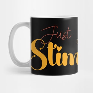 Just Let Me Stim Bro Autistic Vintage Funny Autism Awareness Mug